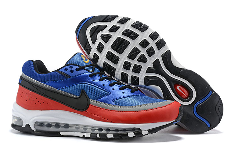 Nike Air Max 97 BW Blue Red Black White Shoes